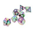 thumbnail image 4 of Dados poliédricos de Aleación de Zinc Hugo D20 D12 D10 D8 D6 D4 16 Mm para Mazmorras Y Dragones, 4 of 10