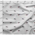 thumbnail image 2 of Soimoi Sneaker Printed, Cotton Fleece, Fabric by The Yard Sewing DIY Stretch Fabric 56 Inches Wide, WarmFabric for Hats, Coats, Gloves, Blankets, White, 2 of 5