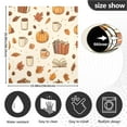 thumbnail image 5 of Yayeee Magnetic Dishwasher Cover for The Front Decoration Home Kitchen Machine Sticker Protector, Fall Beige Pumpkin, 5 of 6