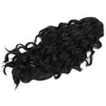 thumbnail image 3 of Cheveux Longs Bouclés Femmes Femmes Synthétiques Noir pour Cosplay Partie, 3 of 8