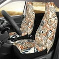 thumbnail image 2 of Vsdgher Floral Paisley Automotive Seat Covers for Cars Trucks and SUVs – Car Seat Covers for Truck Seat Protectors Set of 2, 2 of 7