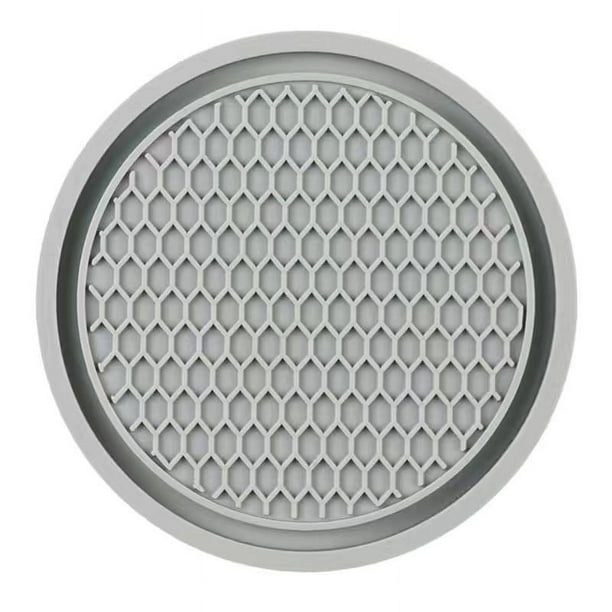 Almohadilla para taza de coche,4 Uds. Portavasos antideslizante Universal para coche incrustado en adornos de silicona,alfombrilla para accesorios interiores de coche
