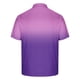 thumbnail image 3 of Camisetas de Manga Corta de los Hombres Casual Gradiente Solapa Botón Arriba Camiseta, Top Ligero para el Hogar, Uso Diario Y Cómodo, 3 of 5