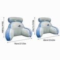 thumbnail image 2 of Almohada de lectura Uanit, almohada extragrande para reposo en cama con soporte para el cuello y brazos desmontables para sentarse en la cama o el sofá, almohada de lectura con respaldo, almohadas de, 2 of 6