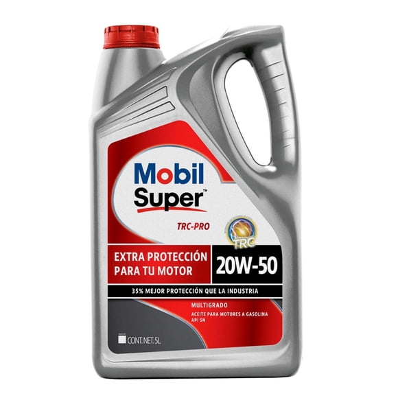 Aceite para Automóvil Mobil Super 20W-50 de 5 L