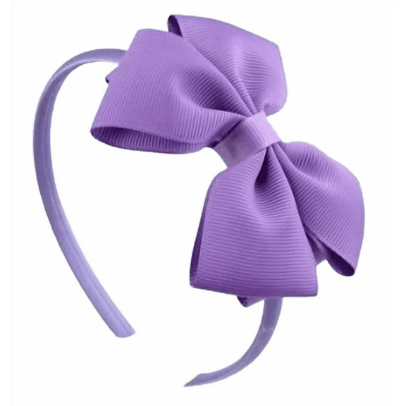 Girls' Ribbon Bow Headbands - Purple