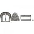thumbnail image 2 of Alloy Buckle,Vintage Style Handmade Carving Buckle Belt Buckle Set High-Precision Functionality, 2 of 14