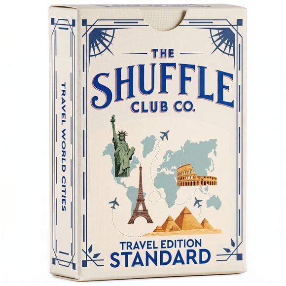 Baraja de cartas Shuffle Club Co Travel Edition 310GSM
