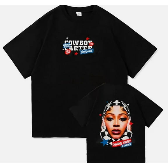 Beyonce Cowboy Carter Tour 2025 Unisex T Shirt S-3XL, Gift for Fan, Renaissance