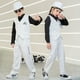 thumbnail image 5 of Traje de chaleco para niños, traje de baile callejero, disfraz de hip hop para niños, disfraz de baile de jazz para niñas, 5 of 6