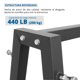 thumbnail image 2 of Rack para 10 Barras Olimpicas Altera RBO0518 Organizador de Pesas y Barras GYM, 2 of 7