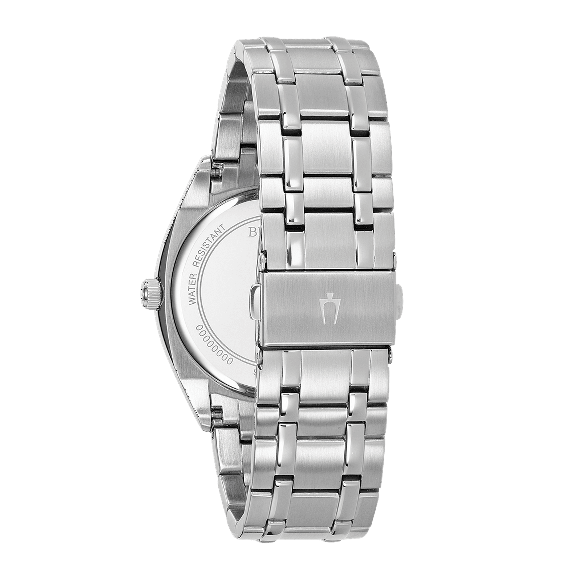 Bulova Men s Classic Quartz Watch with Stainless Steel Strap Silver 22 Model 96C125 Walmart
