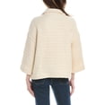 thumbnail image 2 of Piazza Sempione womens  Wool-Blend Jacket, 42, White, 2 of 3