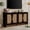 Walnut, variant on Modern Rattan Sideboard Buffet Cabinet, Kitchen Storage Cabinet, Living Room TV Stand for TVs up to 65", Entertainment Center with Adjustable Shelf, for Dining Living Room Hallway, Walnut