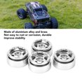 thumbnail image 3 of 4 PCS 1.0 Inch RC Beadlock Wheel Hubs,Aluminum Alloy RC Wheel Rims Hub for 1/18, 1/24 Axial SCX24 RC Cars, 3 of 7