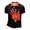A-Black779, variant on XIAONU Men's Family Handprint Polo Contrast Collar Short Sleeve Shirt Fitness Training Top