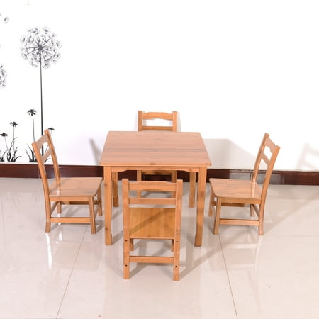 Svebake Kids Table And Chairs Set Kids Wooden Table And 2 Chairs