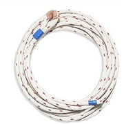 Western Stage Props Cotton Trick Rope Lasso | Lariat Looper Rope for Kids and Adults | Leather Burner Cowboy and Cowgirl Rope for Wedding Ring & Butterflies, 20 Foot