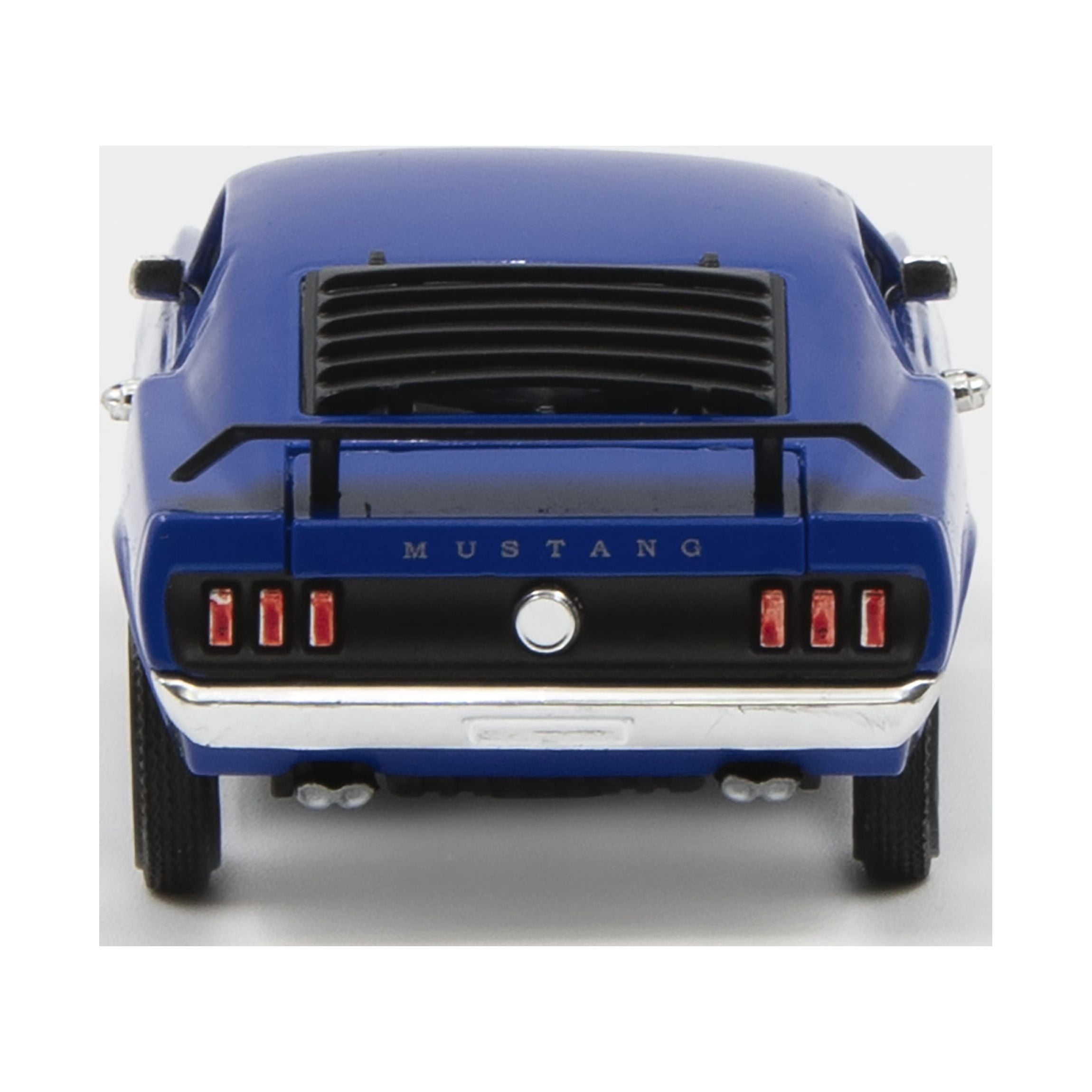 ARKO 1:32 Diecast 1969 Ford Mustang Boss 302 Fastback Hardtop in Blue and Black