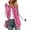Hot Pink, variant on Gaexia Vest for Women Lightweight,Winter Hooded Vest Soft Cozy Pullover Outerwear for Everyday Casual Wear and Fall Season