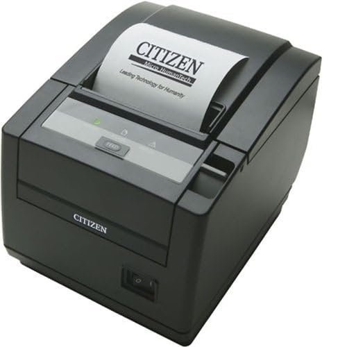 Citizen CT-S601IIS3UBUBKP - Receipt Printers, CT-S600 Type II, Thermal POS, Top Exit, USB, Black