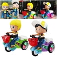 thumbnail image 2 of Electric Stunt Tricycle Music 360 Degree Rotating Light Up Vehicles Toy Children's Gift, 2 of 5