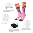 thumbnail image 3 of Goofa Trolls Band Together Pattern Adult Stockings, Color-Block Knee High Socks, Comfortable and Breathable, Soft and Stretchable, Sports, and Decoration, 3 of 5