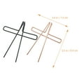 thumbnail image 2 of RENACLIPY 2Pcs Practical Metal Music Holder Clip Music Note Clamp Assorted Color for Home Use, 2 of 8