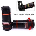 thumbnail image 2 of Telephoto Lens with Clip for Mobile Phones, Black, 2 of 11