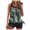 Green, variant on VBVC Womens Tankini Bathing Suits for Women Tankini Tops with Shorts Modest Swimsuits Tummy Control Swim Suit Retro Print Two Piece Swimwear Beachwear