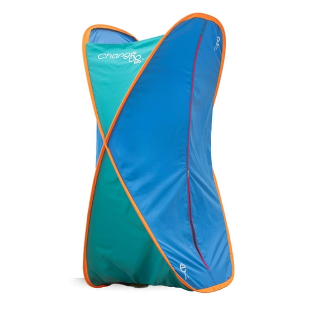 Carpa de Cambios Plegable Change Up Kids Original Azul y Naranja