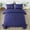 Square-Navy, variant on JML 3 Pieces Navy King Comforter Set, Soft Microfiber Bedding Set With 1 Comforter and 2 Pillow Cases Suit for All Seasons
