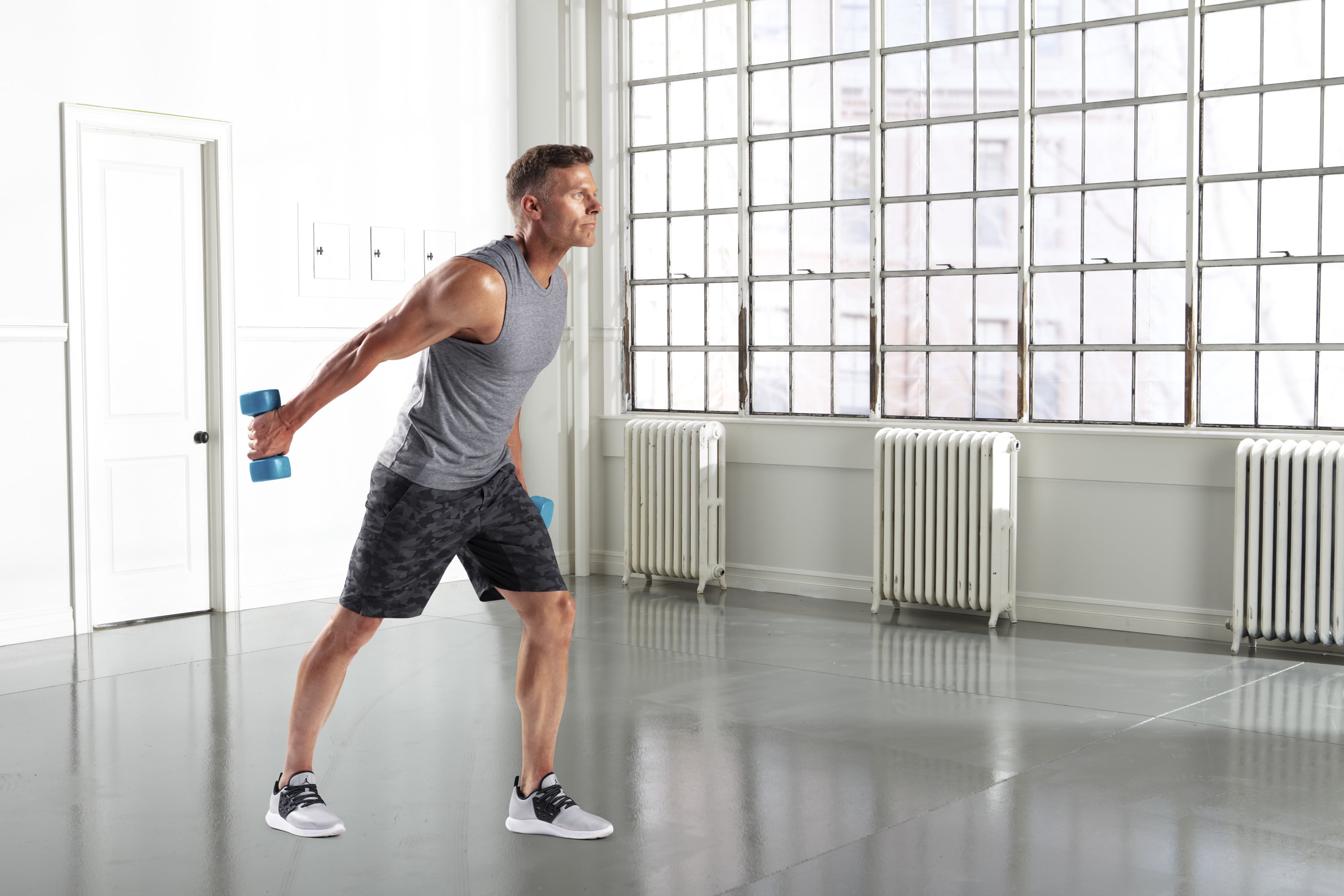 ProForm Square Dumbbell 2 5 lbs. with Durable Polypropylene Coating Sold Individually Walmart