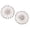 Silver, variant on Rhinestones Pasties Sticky Bras Nipple Cover Pasty Breast Cover Crystal Nipple Stickers for Women and