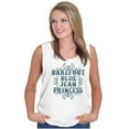 thumbnail image 3 of Country Barefoot Blue Jean Princess Womens Plus Size Graphic Tank Top Brisco Brands 2X, 3 of 5