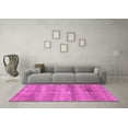 thumbnail image 3 of Ahgly Company Indoor Square Abstract Purple Modern Area Rugs, 8' Square, 3 of 4