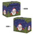 thumbnail image 3 of HELLHERO Santa Claus Sewing Machine Cover with Tote Handle Polyester 17.7x8.6x12.5 Inch Women Gifts, 3 of 8
