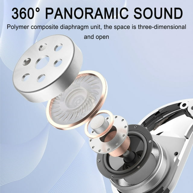 SDNall Haut-Parleurs Bluetooth Sans Fil, Écouteurs de Traduction 144 Langues et Accents Écouteurs de Traduction Bidirectionnelle Réelle pour Interprète Simultané Sans Fil Bluetooth à Réduction de Bruit