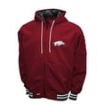 thumbnail image 2 of Men's Franchise Club Cardinal Arkansas Razorbacks Grind Full-Zip Hoodie Jacket, 2 of 3