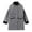 Silver, variant on Mercatoo Girls Long Woolen Coat Wool Blend Winter Jackets Double 𝐁reasted Outerwear with Pockets Classic Elegant Overcoat