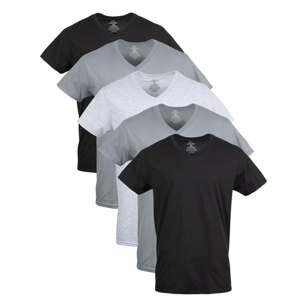 Men's VNeck Tshirts, 5Pack