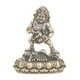 thumbnail image 2 of Mini estatua de Buda perfecl figura del Dios chino de la riqueza latón, 2 of 7