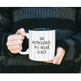 thumbnail image 4 of Addams Family Wednesday "On Wednesdays We Wear Black" Ceramic Mug | 20 Ounces, 4 of 8