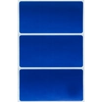 Royal Green Rectangular Color Coding Stickers Name Tag  Labels  4" x 2" in Blue, 45 Pack