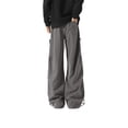 thumbnail image 5 of Men's Versatile Breathable Outdoor Hiking Pants, Quick-Dry Lightweight Cargo Pants with Pockets for Travel, Fishing and Spring Adventures,Dark Gray,M, 5 of 7