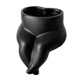 thumbnail image 1 of Escultura corporal, maceta, maceta de almacenamiento, accesorio para fotos, decoración para Negro, 1 of 9