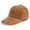 Light Brown, variant on Unisex Genuine Suede Leather Baseball Caps for Mens Womens-Adjustable Back Strap
