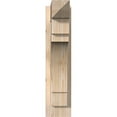 thumbnail image 2 of Ekena Millwork 5 1/2"W x 16"D x 24"H Merced Smooth Arts and Crafts Outlooker, Douglas Fir, 2 of 4