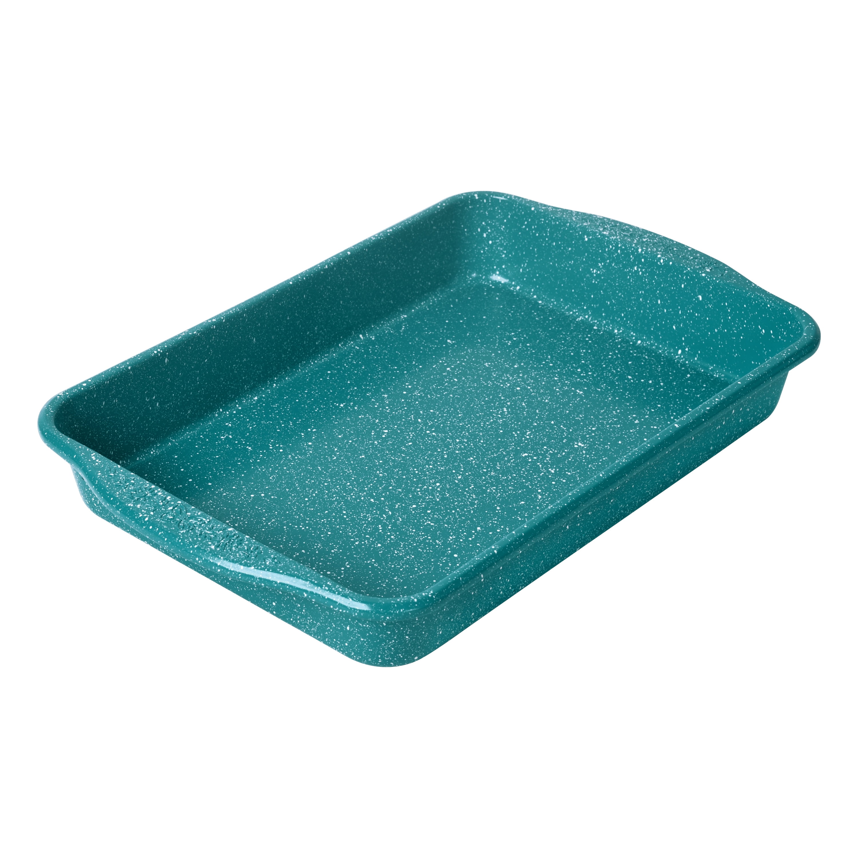 The Pioneer Woman Teal Speckle 9" x 13" Nonstick Aluminum Cake Pan