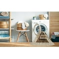 thumbnail image 2 of Ahgly Company Machine Washable Indoor Square Transitional Vanilla Gold Area Rugs, 6' Square, 2 of 7